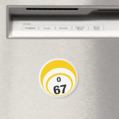 Aimant frigo à 67 bingo (In Situ (Lave-vaisselle))