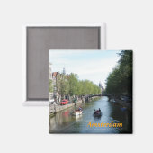 Aimant frigo Amsterdam (Recto/Verso)
