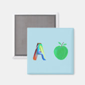 Aimant frigo Apple (Recto/Verso)