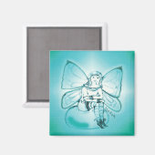 Aimant frigo Aquamarine (Recto/Verso)