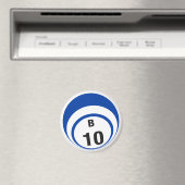 Aimant frigo B10 à boules de bingo (In Situ (Lave-vaisselle))