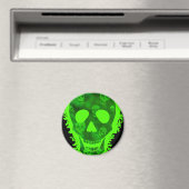 Aimant frigo Big Skull (gros plan) (In Situ (Lave-vaisselle))