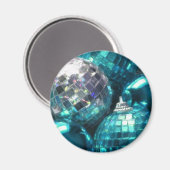 Aimant frigo Blue Baubles (Recto/Verso)