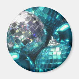 Aimant frigo Blue Baubles