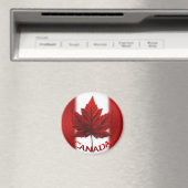 Aimant frigo Canada Souvenir Canada Feuille d'érab (In Situ (Lave-vaisselle))
