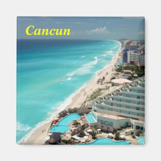 Aimant frigo Cancun (Devant)