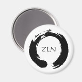 Aimant frigo Cercle Zen (Recto/Verso)