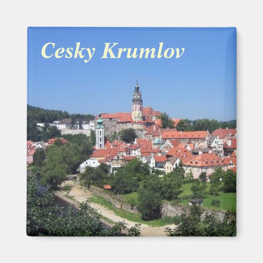 Aimant frigo Cesky Krumlov (Devant)