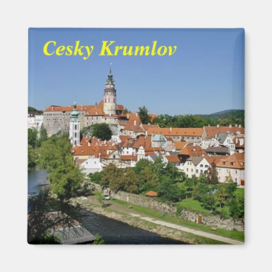 Aimant frigo Cesky Krumlov (Devant)