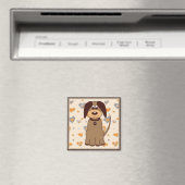 Aimant frigo chien Brown (In Situ (Lave-vaisselle))