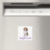 Aimant frigo Chien Chien beagle (In Situ (Lave-vaisselle))