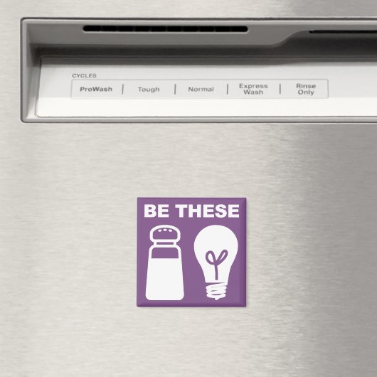 Aimant frigo chrétien de sel et de lumière (In Situ (Lave-vaisselle))