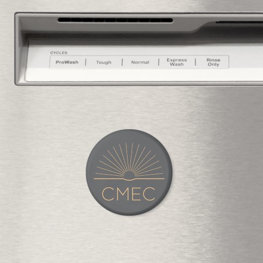 Aimant frigo CMEC - gris avec logo pêche (In Situ (Lave-vaisselle))