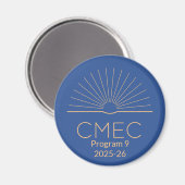 Aimant frigo CMEC - Programme 9 (Recto/Verso)