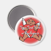 Aimant frigo Cupid Magnet de Saint Valentin (Recto/Verso)