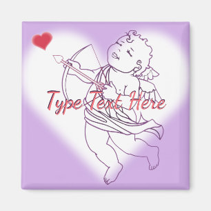Aimant frigo Cupid Magnet de Saint Valentin