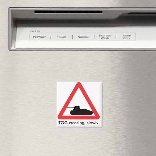 Aimant frigo de croisement TOG. (In Situ (Lave-vaisselle))