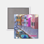 Aimant frigo de Venise (Recto/Verso)