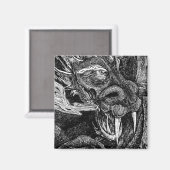 Aimant frigo dragon (Recto/Verso)