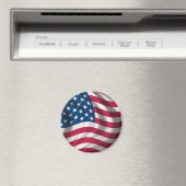 Aimant frigo drapeau américain (In Situ (Lave-vaisselle))