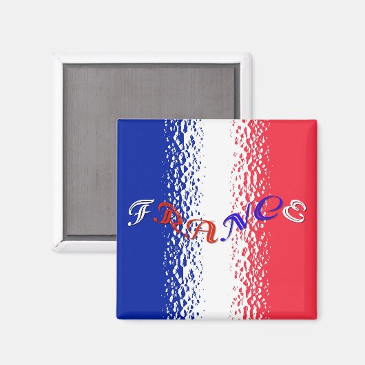 Aimant frigo France (Recto/Verso)