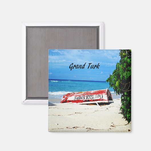 aimant frigo Grand Turk (Recto/Verso)