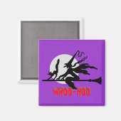 Aimant frigo Halloween éffrayant (Recto/Verso)