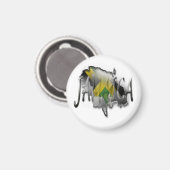 Aimant frigo Jamaïque (Recto/Verso)