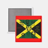 aimant frigo jamaïque national héros (Recto/Verso)