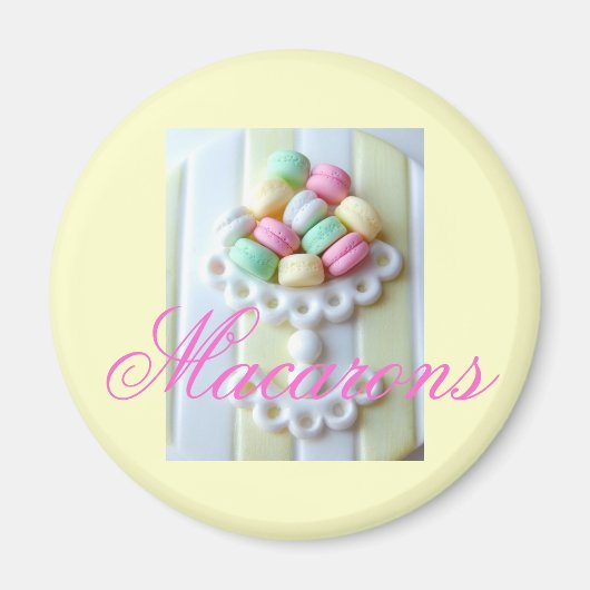 aimant frigo Macarons (Devant)