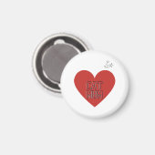 aimant frigo maman chat (Recto/Verso)