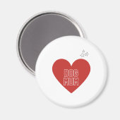 Aimant frigo maman chien (Recto/Verso)