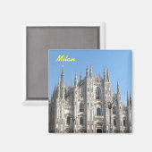Aimant frigo Milan (Recto/Verso)