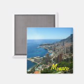 Aimant frigo Monaco (Recto/Verso)