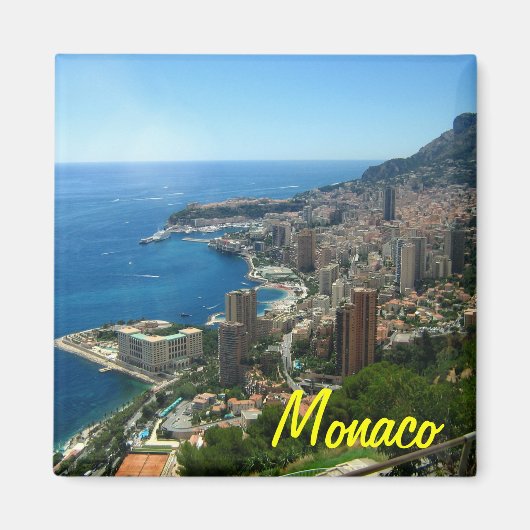 Aimant frigo Monaco (Devant)