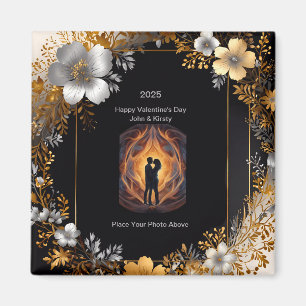 Aimant Frigo photo personnalisé de Valentine