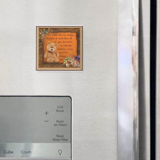 Aimant frigo pour n'importe qui (In situ (réfrigérateur))