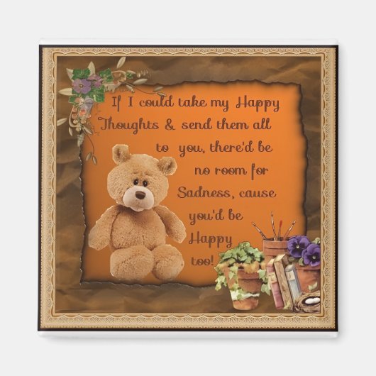 Aimant frigo pour n'importe qui (Devant)