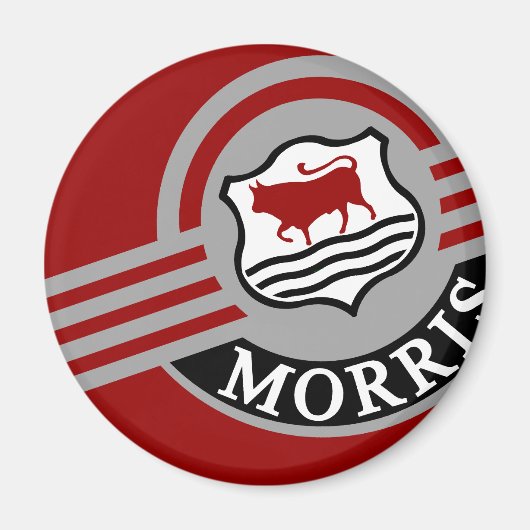 Aimant Frigo Red Morris Minor (Devant)