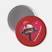 Aimant frigo Saint Valentin pour Scorpio (Recto/Verso)