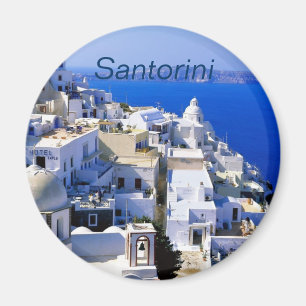 aimant frigo Santorin