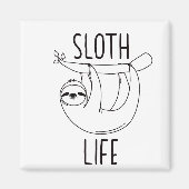 Aimant frigo Sloth Life (Devant)