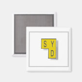 aimant frigo SYD (Recto/Verso)