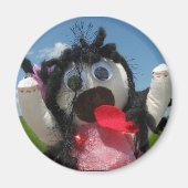 Aimant frigo Tatty Ragdoll (Devant)