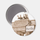 aimant frigo vintage Berlin (Recto/Verso)