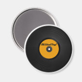 Aimant frigo Vinyl Old School (Recto/Verso)