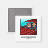 Aimant frigorifique à deux Humours Hilarious (Recto/Verso)