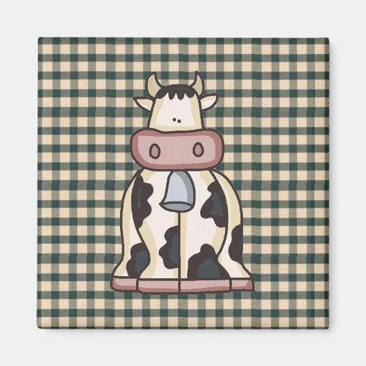 Aimant frigorifique à la vache de France (Devant)