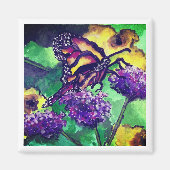 Aimant frigorifique à papillon du printemps (Devant)