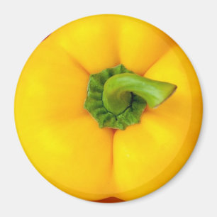 Aimant frigorifique à poivre jaune Bell